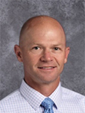 A picture of Mr. Darin Johnson, the principal of the junior high school