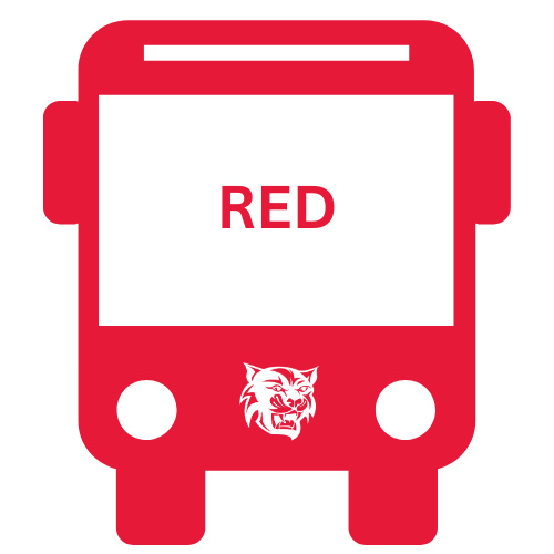 A red school bus icon