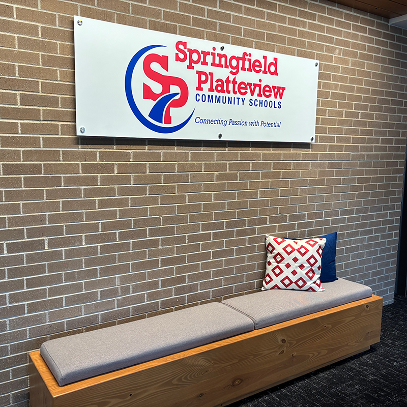 front bench and spcs logo